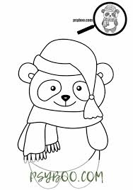 It resembles a bear a lot and is one of the shyest animals too. Cartoon Panda Bear Coloring Page Print Coloring Pages For Free