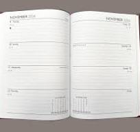 2026 Diary A5 Week to View - Navy Blue