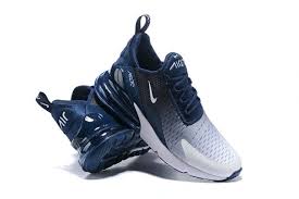 Nike Air Max 270 Flyknit Spectrum Navy Blue White Men S Casual Shoes In 2020 Nike Air Max Nike Shoes Air Max Air Max 270