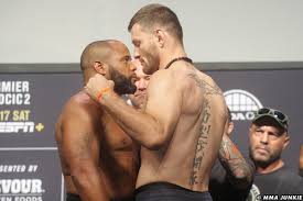 Francis ngannou, with official sherdog mixed martial arts stats, photos, videos, and more for the heavyweight fighter from united. Deniel Korme Stipe Miochich Prognoz I Anons Na Boj 17 08 2019 Mma Na Sport Ua