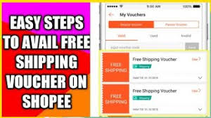 Use exclusive shopee vouchers to redeem 15% cashback + free shipping during the raya sale ✅ 29 verified shopee voucher codes in april! Free Shipping Voucher On Shopee How To Use How To Apply Youtube