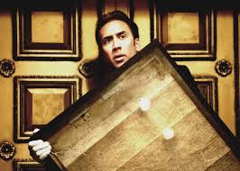 This handy work is certainly a national treasure to behold. California Streamin The Real Reward Of Nicolas Cage National Treasure Datebook