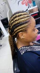 A traditional style in ethiopia involves braiding the front of the hair and allowing the back to be loose. African Ethiopian Hair Braid At Creative Beauty Saloon Facebook