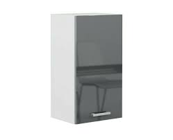 Give your home a makeover with our wide range of paint and wallpaper. Grey Gloss Kitchen Unit 40cm 400mm Wall Cabinet 1 Door Cupboard Soft Close Luxe 5901997878106 Ebay