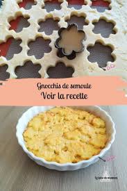 Gnocchis De Semoule Au Companion Ou Non Le Labo De Maman Recette Semoule Recette Semoule Alimentation