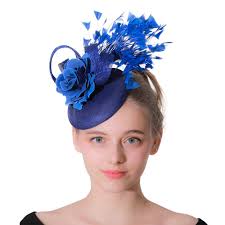 Royal Blue Race Occasion Fascinator Hats Nice Bowknot Bridal Wedding Church Hats Women Fancy Cocktail Party Base Multiple Colors Buy At The Price Of 10 79 In Aliexpress Com Imall Com
