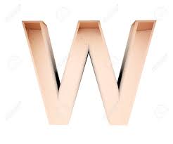 Maybe you would like to learn more about one of these? 3d Decorative Alphabet From Cardboard Box Capital Letter W Stock Photo Picture And Royalty Free Image Image 68231425