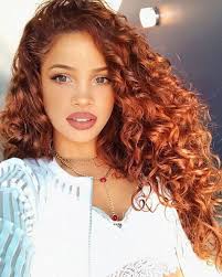 104 Most Impressive Copper Hair Color For Every Skin Tone Hair Color For Dark Skin Hair Color For Dark Skin Tone Curly Hair Styles