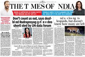 Create a ships log for the voyage. Letter I Missing In Times Of India Creative Stupid Netizens Mixed Response On Campaign The Scrbblr