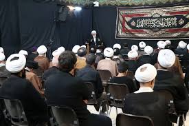 مراسم عزاداری ۲۸ صفر در بیوت مراجع تقلید برگزار شد