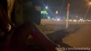 Tessa Tasty Having Fun at Night