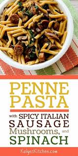Italian sausage and pasta is a magical combo. Pin On All My Favorite Recipes From Kalyn S Kitchen