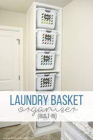 Great savings & free delivery / collection on many items. Diy Laundry Basket Organizer Built In Make It And Love It