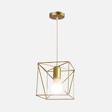 Lamp hanging gold illustrations & vectors. Industrial Gold Pendant Light Metal 1 Light Globe Hexagon Square Star Hanging Lamp For Display Window Takeluckhome Com