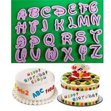 40pcs Set Alphabet Number Letter Fondant Cake Cookie Cutter Pan Mold Biscuit Q 665221857897 Ebay Fondant Numbers Cake Fondant Cake