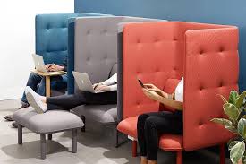 re energise with some much needed office privacy using this enticing triad yanko design office interior design office design design