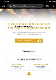 Download free fire advanced server | latest version 2021. Free Fire Advance Server 2020 Register And Download Apk Esportsku