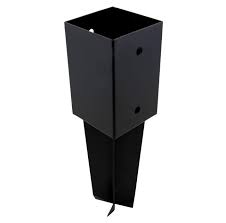Support De Poteau A Sceller Pour Poteau Bois H 9 X P 9 Cm 91x91x100 Mm Leroy Merlin