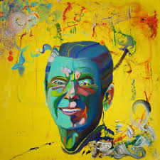 Ronald Reagan Painting by Damon Dewitt