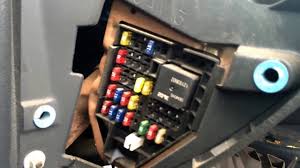 I had the battery, alternator checked. Chevy Cavalier 1995 2005 Fuse Box Location Youtube