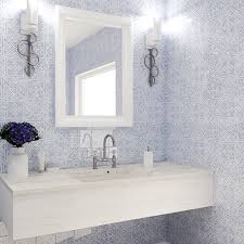 It's easier than you might think! A Modern Classic Spanish Bathroom With Antiqued Mallorca Terracotta Tile