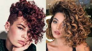 You no longer have the option of a ponytail on a lazy day, and you certainly can't hide behind your hair when you're feeling underconfident. Chic Curly Haircut Ideas Short Hairstyles For Curly Hair Youtube