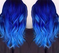 You're dying your hair that's so cool!! 50 Fun Blue Hair Ideas To Become More Adventurous In 2020