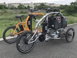 cargotrike試作4号機 カーゴバイク stroke cargo trike 三輪 コンパクトサイズの電動アシスト三輪自転車 cargobike カーゴバイク 自転車 自転車のデザイン