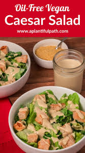 Check spelling or type a new query. Vegan Caesar Salad Oil Free Creamy And Delicious A Plantiful Path