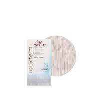 Products to tone your hair. Wella Color Charm Permanent Liquid Hair Toner T18 Lightest Ash Blonde On Onbuy