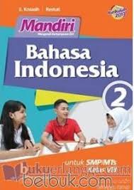 Apr 09, 2019 · kunci jawaban soal ulangan tematik kelas 3 sd tema 8 praja muda karana subtema 1 aku anggota pramuka a. Kunci Jawaban Buku Bahasa Indonesia Kelas 8 Kurikulum 2013 Berbagai Buku
