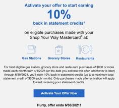 Lost/stolen cards (if you have the card number): Citi Sears Cardholders Earn 10 Up To 15 Back In Statement Credit At Select Categories Ymmv More
