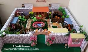 This A Zoo Model Which I Have Done For The Annual Exhibition At My Daughter Playschool I Have Uploaded The Video Of Ho Zoo Project Zoo Crafts Diy Activities