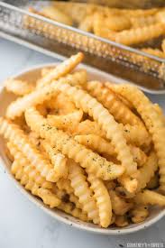 Preheat the air fryer to 375 degrees f (190 degrees c). Air Fryer Frozen French Fries With French Fry Seasoning Courtney S Sweets