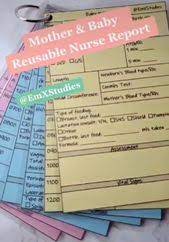 Reusable Mother And Baby Nurse Reports I Postpartum Nurse Reports I Ob Nurse Video Charting For Nurses Nurse Nurse Brain Sheet