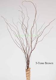 3 4 Ft Curly Willow Bulk Pack 50 Stems Natural Curly Willow Willow Branches Wedding Floral Centerpieces