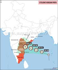 It is the only southern state to have land borders with all of the other 4 southern indian sister states. Map Of Areas Affected By Cyclone Vardah In Chennai Tamil Nadu Cyclone Vardah Updates