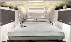 Wingamm Compact Motorhome Monocoque Cabin In Fibre Glass With Drop Down Bed Bed Campervan Interior Motorhomes For Sale