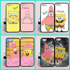 Smiling Spongebob And Patrick Best Friends Case For Apple Iphone 6s Bff Case For Iphone 6 4 7inch Phone Cover Bff Iphone Cases Friends Phone Case Bff Cases