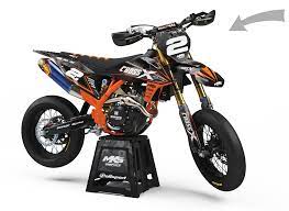 Brand new plastic tends to have a waxy residue that needs scrubbing off before applying misaligned dirt bike graphics. How To Make Mx Graphics Supermoto En Mx Decals En Stickersets De 1 In Nederland