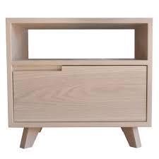 Thanks to the bedside table all the items that you need before bedtime or after waking up are easy to reach. Freja Timber Bedside Table Raw Sunshine Coast