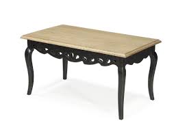 table basse hortense finition bicolore chene massif coffee table hortense solid oak natural and black finish mobilier de salon mobilier chene massif