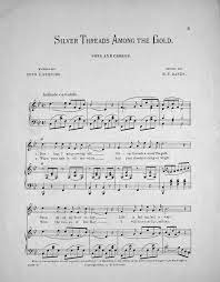 My darling, you will bealways young and fair to me. 149 093 Silver Threads Among The Gold Levy Music Collection