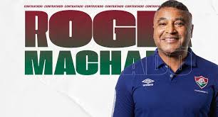 He currently serves as the coach for grêmio. Roger Machado E O Novo Tecnico Do Fluminense Fluminense Football Club