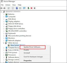 How To Fix The Base System Device Error In Device Manager System Devices Management