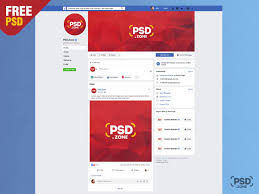 Facebook Page Mockup 2019 Template Psd Facebook Cover Template Facebook Cover Photo Template Cover Template