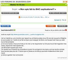 Pour cette édition 2012 du bac pro pour rappel, le coefficient d'histoire géographie au bac pro 2012 est de 1 ou 2 selon les spécialités. Sur Jeuxvideo Com Fuite Au Bac Ou Premonition Correcte