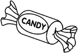 Cute black white red cartoon bow ribbon and lollipop seamless. Candy Pieces Coloring Pages Coloring Pages Abc Coloring Pages Candy Clipart