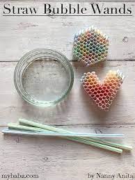 How To Make 2 Different Types Of Bubble Wands Nanny Anita My Baba In 2021 Bubble Wands Bubbles Wands