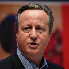 Austerity-era PM Cameron back